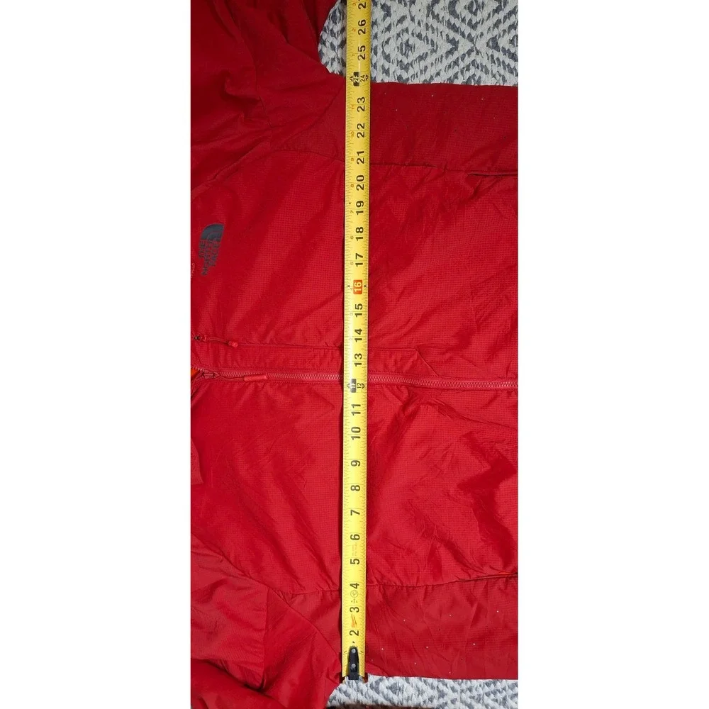 The North Face Ventrix Insulated Jacket Mens XL Red Ripstop Full Zip NF0A35DS